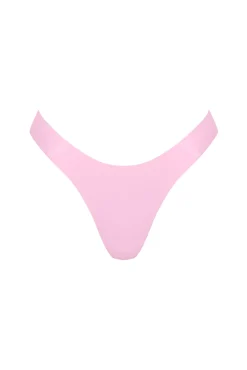 Cueca tanga sem costura em microfibra