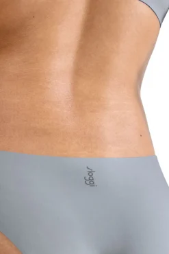 Cueca tanga sem costura em microfibra