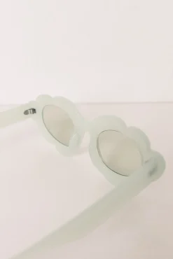 Óculos de sol com capa verde