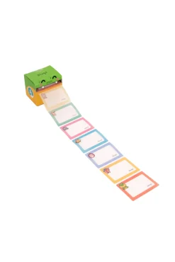 Dispensador de notas adesivas transparentes - Crocodilo
