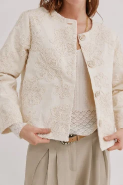Eider. casaco jacquard