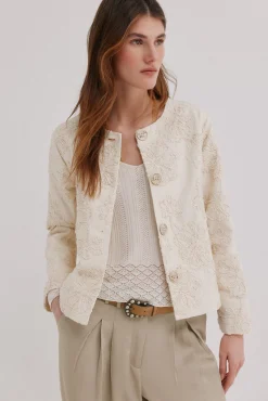 Eider. casaco jacquard