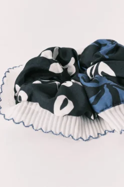 Elástico de cabelo estampado floral