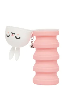 Estojo extensível de silicone - Coelho