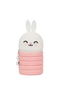 Estojo extensível de silicone - Coelho