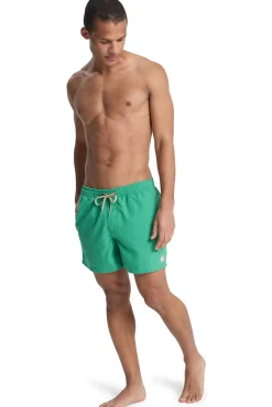 Fato de banho curto liso com cordões
