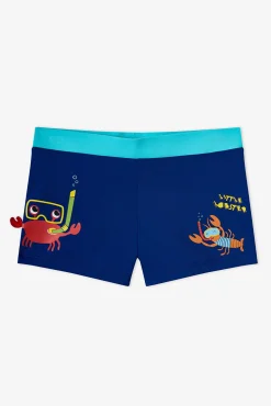 Fato de banho de criança azul