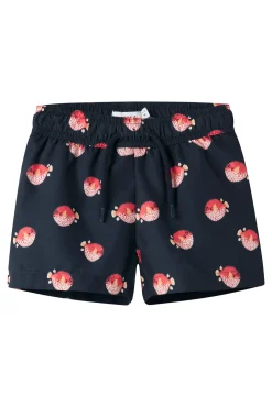 Fato de banho de menino estampado peixe-balão