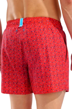 Fato de banho de praia estampado de guarda-sóis