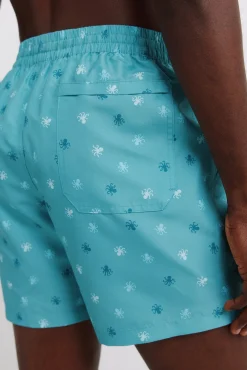 Fato de banho estampado de polvos