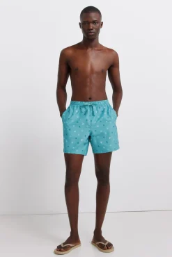 Fato de banho estampado de polvos