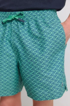 Fato de banho estampado de peixes