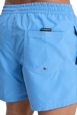 Fato de banho liso com logo lateral