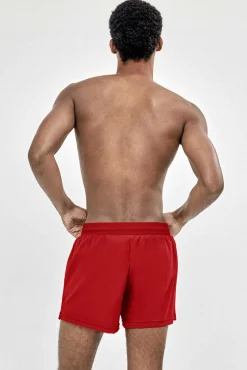 Fato de banho liso para homem preto