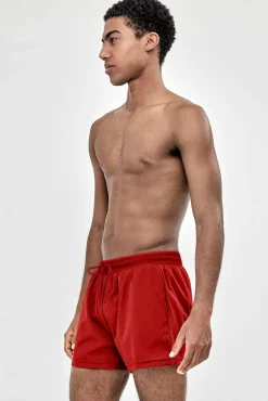 Fato de banho liso para homem preto