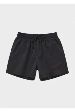 Fato de banho liso para homem preto