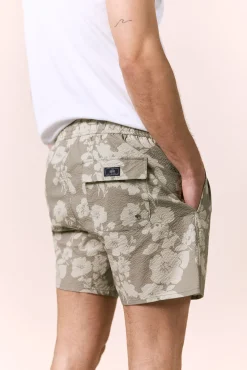 Fato de banho seersucker estampado floral OOTO