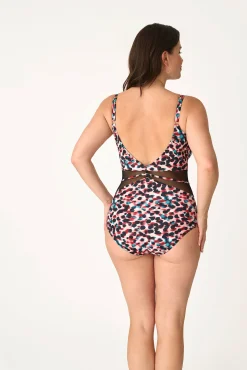 Fato de banho cut-out animal print