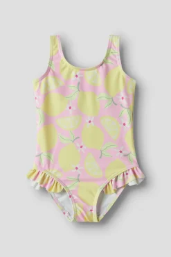 Fato de banho estampado de limões