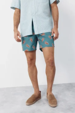 Fato de banho estampado lagostas grandes