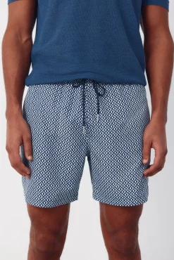 Fato de banho estampado losangos