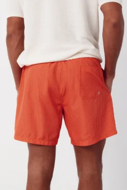 Fato de banho estampado riscas finas
