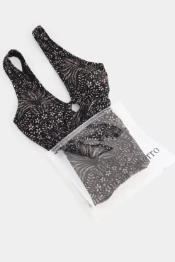 Fato de banho estampado tropical