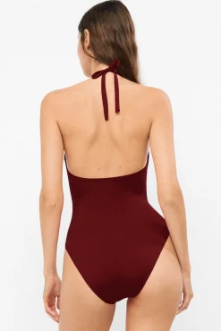 Fato de banho gola halter