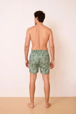 Fato de banho tropical hawái para homem