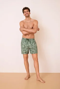 Fato de banho tropical hawái para homem