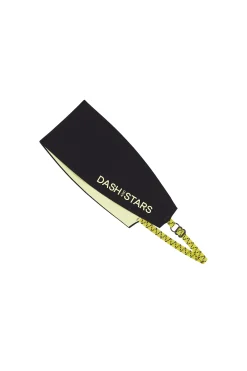 Fita de cabelo desportiva amarela