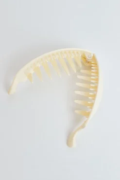 Gancho de cabelo lilás