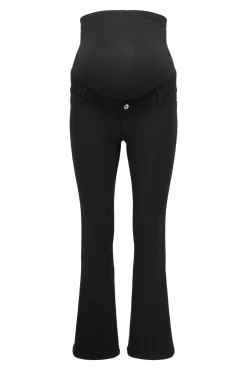Jeans maternidade flare push up