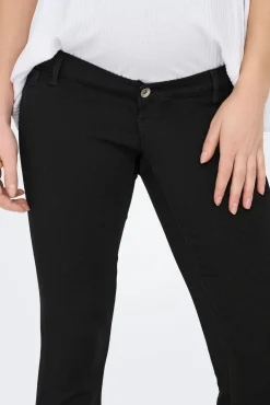 Jeans maternidade flare push up