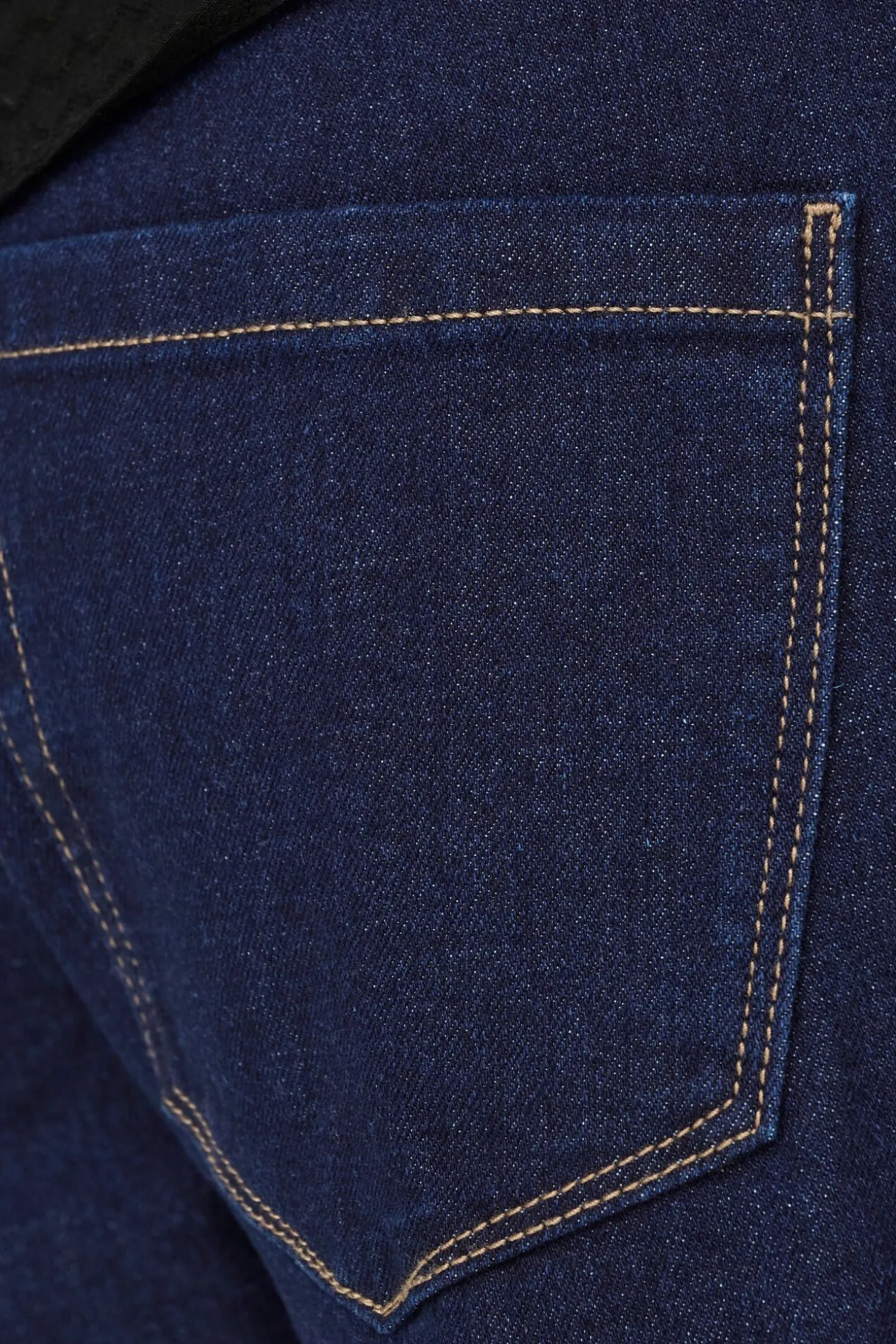 Jeans perna larga maternidade