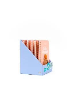 Kit caderno A6 + caneta + bloco de notas + vela perfumada - Eu, eu mesma & eu