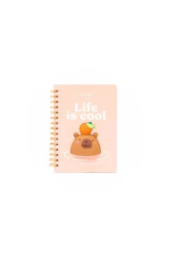 Kit caderno A6 + caneta + bloco de notas + vela perfumada - Eu, eu mesma & eu