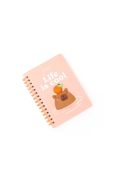 Kit caderno A6 + caneta + bloco de notas + vela perfumada - Eu, eu mesma & eu