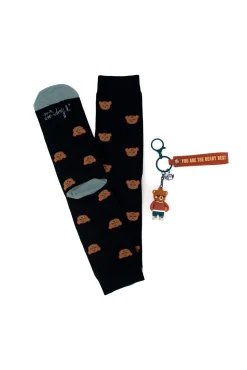 Kit de meias + porta-chaves - You are the beary best