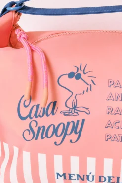 Lancheira térmica Snoopy laranja