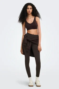 Legging capri cintura alta com bolso B-Dry