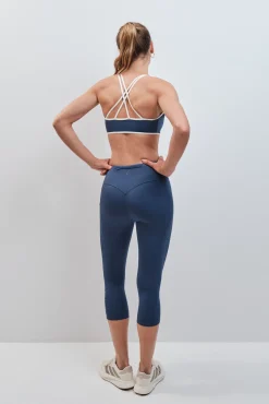 Legging capri 4D STRETCH azul
