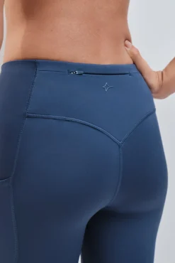 Legging capri 4D STRETCH azul