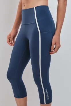 Legging capri 4D STRETCH azul