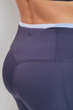 Legging capri 4D STRETCH cinza
