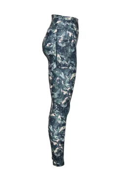 Legging cintura alta e bolso lateral