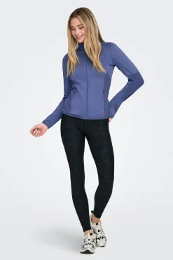 Legging cintura alta e bolso lateral