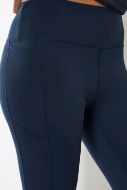 Legging cintura alta e bolso lateral