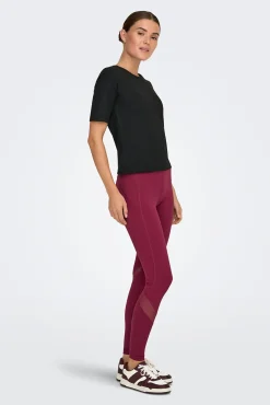 Legging com detalhe de mesh B-Dry
