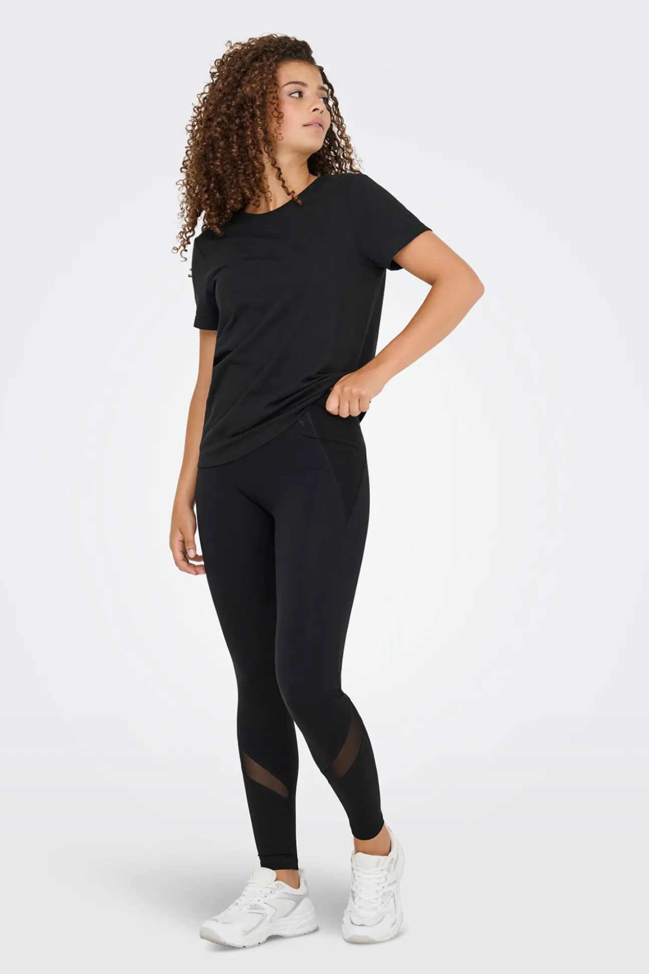 Legging com detalhe em mesh B-Dry